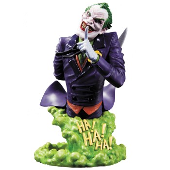 DC Comics Super Villains Bust The Joker 15 cm